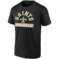 New Orleans Saints Two-Pack 2023 Schedule T-Shirt Combo Set - Black/White T-shirts