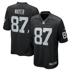 Michael Mayer Las Vegas Raiders Game Jersey - Black Jerseys