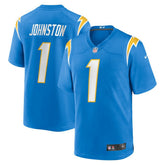Quentin Johnston Los Angeles Chargers Game Player Jersey - Powder Blue Jerseys