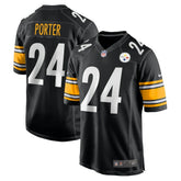 Joey Porter Jr. Pittsburgh Steelers Game Jersey - Black Jerseys