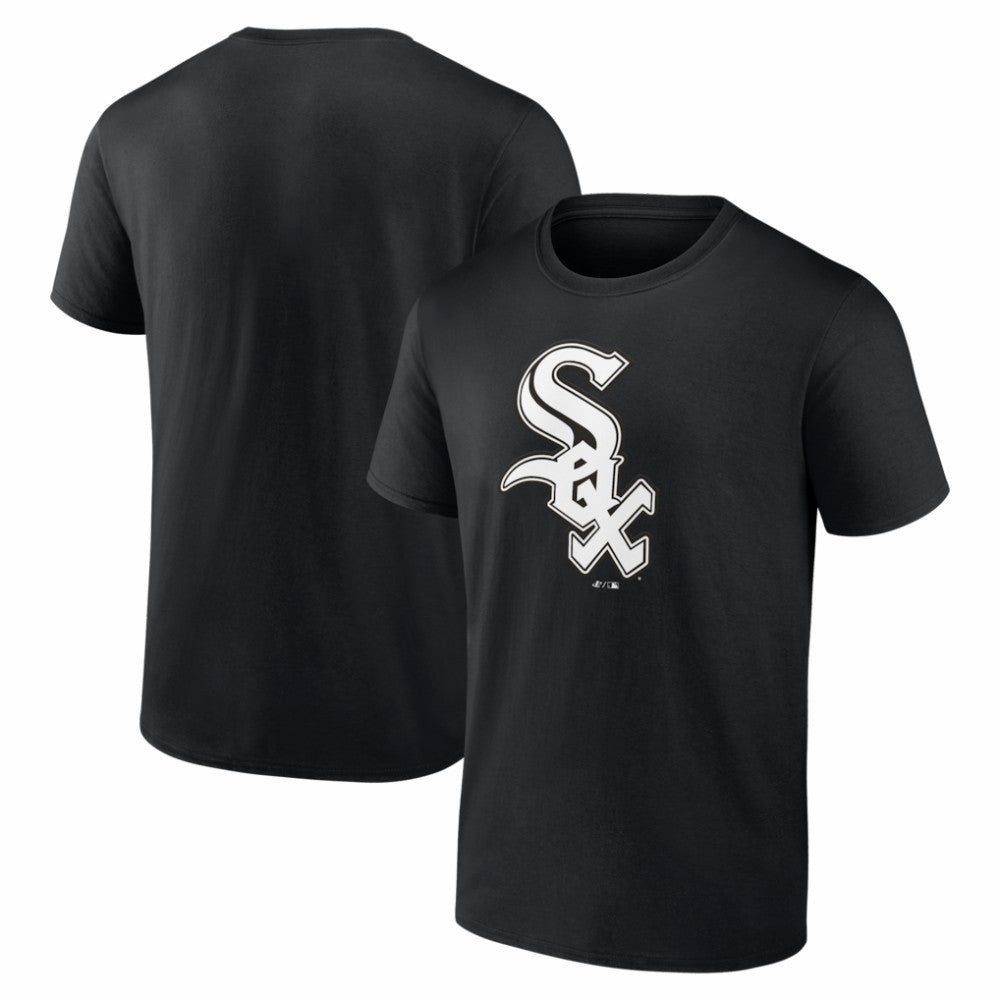 Chicago White Sox Logo Athletic Official Logo T-Shirt - Black T-shirts