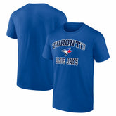 Toronto Blue Jays Logo Athletic Heart and Soul T-Shirt - Royal T-shirts