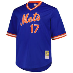 Keith Hernandez New York Mets Mitchell & Ness 1986 Cooperstown Collection Mesh Pullover Jersey - Royal Jerseys