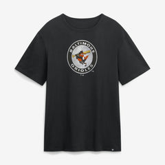 Baltimore Orioles Fanatics Vintage Logo Legacy T-Shirt - Black T-shirts