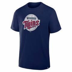 Minnesota Twins Fanatics Vintage Logo Legacy T-Shirt - Navy T-shirts