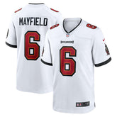 Baker Mayfield Tampa Bay Buccaneers Away Game Jersey - White Jerseys