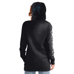Carolina Panthers G-III 4Her by Carl Banks Women's Extra Inning Pullover Hoodie - Black Hoodies