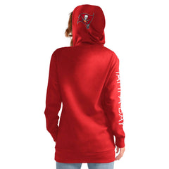 Tampa Bay Buccaneers G-III 4Her by Carl Banks Women's Extra Inning Pullover Hoodie - Red Hoodies