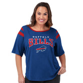 Buffalo Bills G-III 4Her by Carl Banks Women's Plus Size Linebacker T-Shirt - Royal T-shirts
