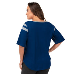 Indianapolis Colts G-III 4Her by Carl Banks Women's Plus Size Linebacker T-Shirt - Royal T-shirts