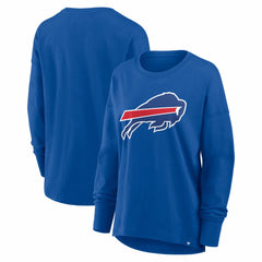 Buffalo Bills Women's Essential Long Sleeve T-Shirt - Royal T-shirts