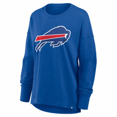 Buffalo Bills Women's Essential Long Sleeve T-Shirt - Royal T-shirts