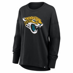 Jacksonville Jaguars Women's Essential Long Sleeve T-Shirt - Black T-shirts