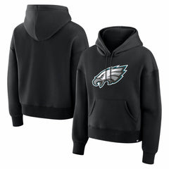 Philadelphia Eagles Women's Essential Legacy Hoodie - Black Hoodies