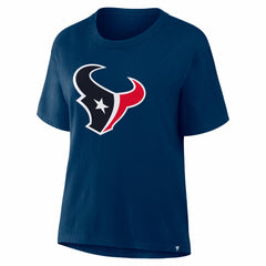 Houston Texans Women's Essential Legacy T-Shirt - Navy T-shirts