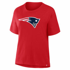 New England Patriots Women's Essential Legacy T-Shirt - Red T-shirts