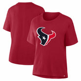 Houston Texans Women's Essential Legacy T-Shirt - Red T-shirts