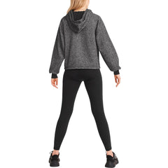 Kansas City Chiefs DKNY Sport Women's Debbie Dolman Raglan Pullover Hoodie - Black Hoodies