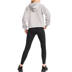 Los Angeles Rams DKNY Sport Women's Debbie Dolman Raglan Pullover Hoodie - Heather Gray Hoodies