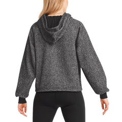 Miami Dolphins DKNY Sport Women's Debbie Dolman Raglan Pullover Hoodie - Black Hoodies