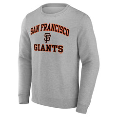 San Francisco Giants Heart & Soul Pullover Sweatshirt - Heather Gray Pullover