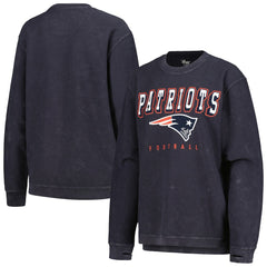 New England Patriots G-III 4Her by Carl Banks Women's Comfy Cord Pullover Sweatshirt - Navy Pullover