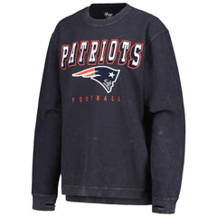 New England Patriots G-III 4Her by Carl Banks Women's Comfy Cord Pullover Sweatshirt - Navy Pullover