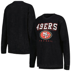 San Francisco 49ers G-III 4Her by Carl Banks Women's Comfy Cord Pullover Sweatshirt - Black Pullover