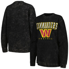 Washington Commanders G-III 4Her by Carl Banks Women's Comfy Cord Pullover Sweatshirt - Black Pullover