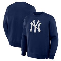 New York Yankees Fanatics Primary Logo Legacy Sweatshirt - Navy Sweatshirts
