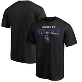 Colorado Rockies Team Adrenaline T-Shirt - Black T-shirts