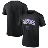 Colorado Rockies Master the Game T-Shirt - Black T-shirts