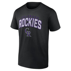 Colorado Rockies Master the Game T-Shirt - Black T-shirts