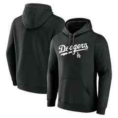 Los Angeles Dodgers Series Sweep Pullover Hoodie - Black Hoodies
