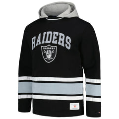 Las Vegas Raiders Tommy Hilfiger Ivan Fashion Pullover Hoodie - Black Hoodies