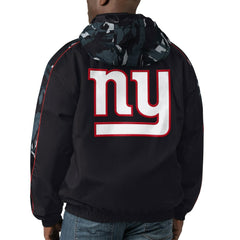 New York Giants Starter Thursday Night Gridiron Full-Zip Hoodie - Black Hoodies