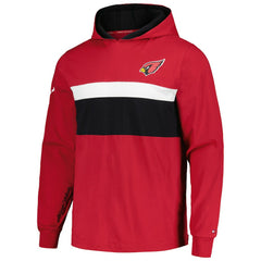 Arizona Cardinals Tommy Hilfiger Morgan Long Sleeve Hoodie T-Shirt - Cardinal Hoodies