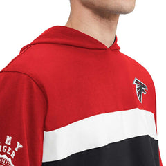 Atlanta Falcons Tommy Hilfiger Morgan Long Sleeve Hoodie T-Shirt - Red Hoodies
