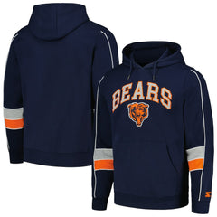 Chicago Bears Starter Captain Pullover Hoodie - Navy Hoodies