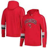 Tampa Bay Buccaneers Starter Captain Pullover Hoodie - Red Hoodies