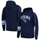 Tennessee Titans Starter Captain Pullover Hoodie - Navy Hoodies