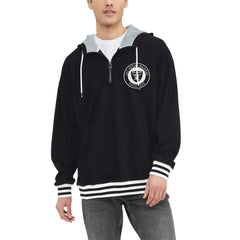 Las Vegas Raiders Tommy Hilfiger Aaron Quarter-Zip Hoodie - Black Hoodies
