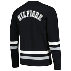 Las Vegas Raiders Tommy Hilfiger Nolan Long Sleeve T-Shirt - Black/Silver T-shirts