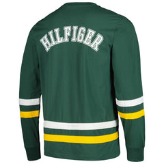 Green Bay Packers Tommy Hilfiger Nolan Long Sleeve T-Shirt - Green/Gold T-shirts