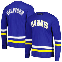 Los Angeles Rams Tommy Hilfiger Nolan Long Sleeve T-Shirt - Royal/Gold T-shirts