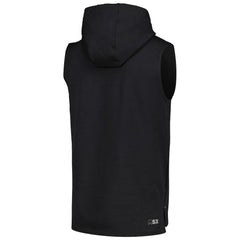 Las Vegas Raiders MSX by Michael Strahan Marathon Sleeveless Pullover Hoodie - Black Hoodies
