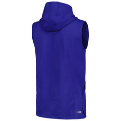 Los Angeles Rams MSX by Michael Strahan Marathon Sleeveless Pullover Hoodie - Royal Hoodies