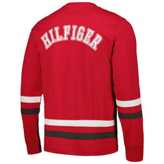 Tampa Bay Buccaneers Tommy Hilfiger Nolan Long Sleeve T-Shirt - Red/Pewter T-shirts