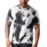 Atlanta Falcons MSX by Michael Strahan Freestyle Tie-Dye T-Shirt - Black T-shirts