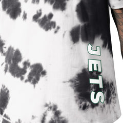New York Jets MSX by Michael Strahan Freestyle Tie-Dye T-Shirt - Black T-shirts